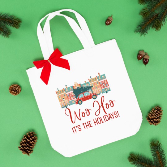 Personalised Tote bag as a gift with Avery fabric image transfers