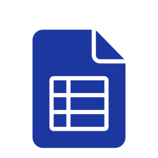 DPO Icon blue Excel mail merge