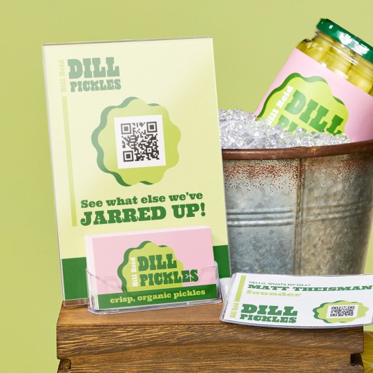 Conferencing Dill pickles Cards