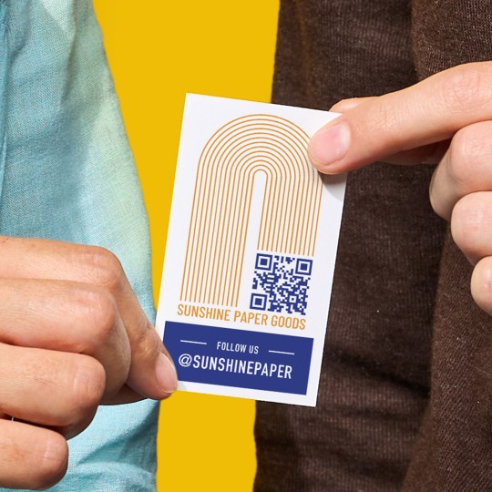 Business Cards with qr codes