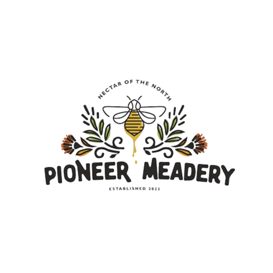 Pioneer Meadery Logo - Customer of Prime Labels
