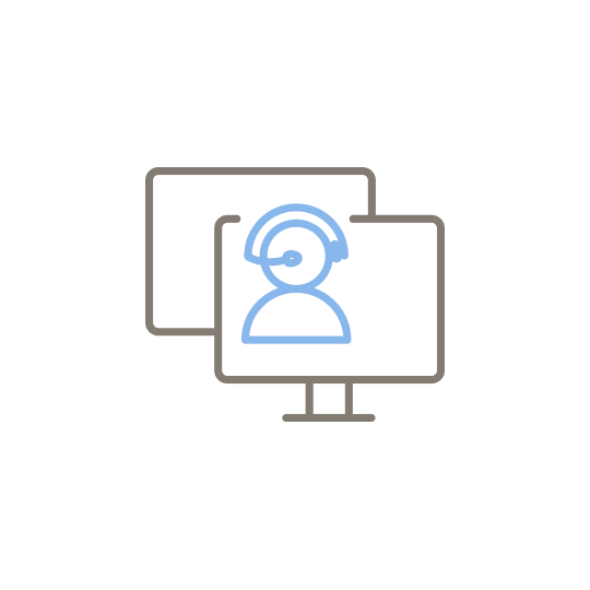 Live Chat Icon on screens