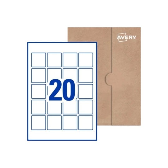 Blank Label Square