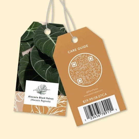 QR Swing Gift Tags