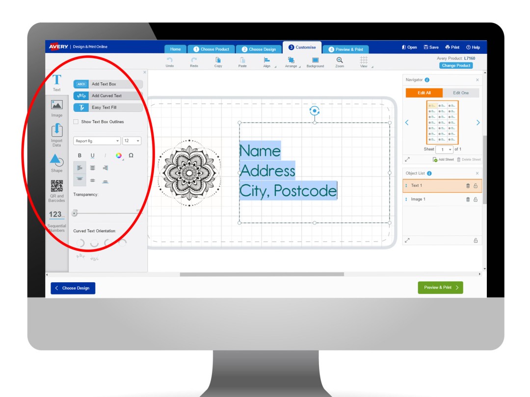 Introduction on how to print Avery products using | Avery