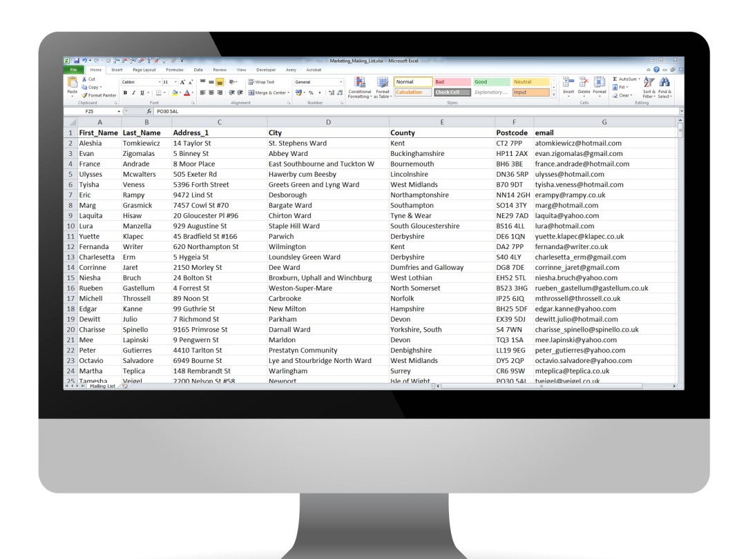 Avery Mail Merge Feature for Design & Print | Avery
