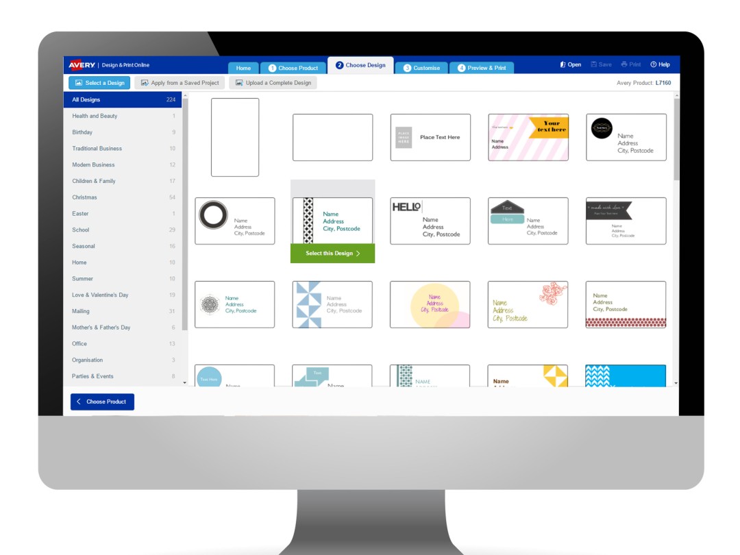 Introduction on how to print Avery products using | Avery