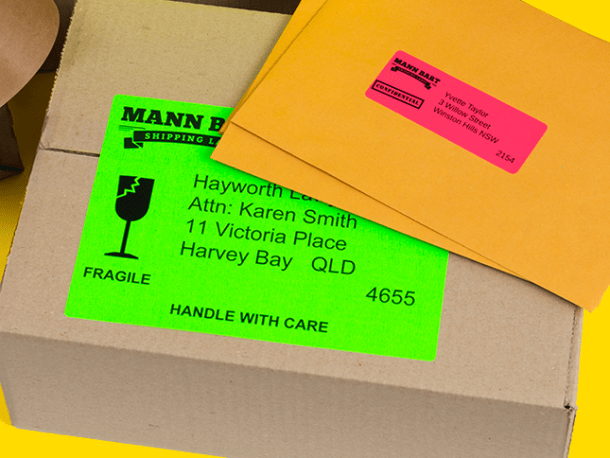 Address & Shipping Labels for Envelope & Parcels | Avery Australia