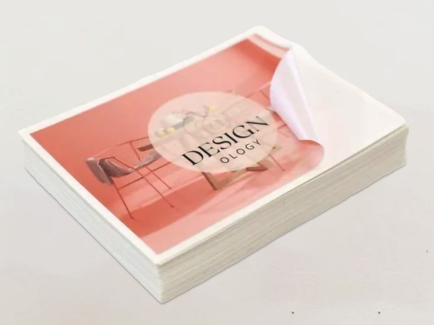 WePrint custom stickers - rectangle size