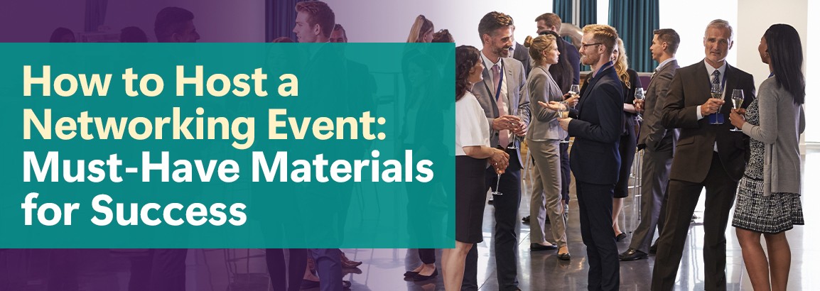 Header image of people at a networking event