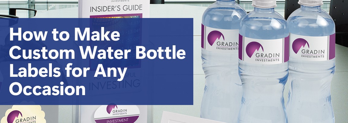 Custom water bottles - header