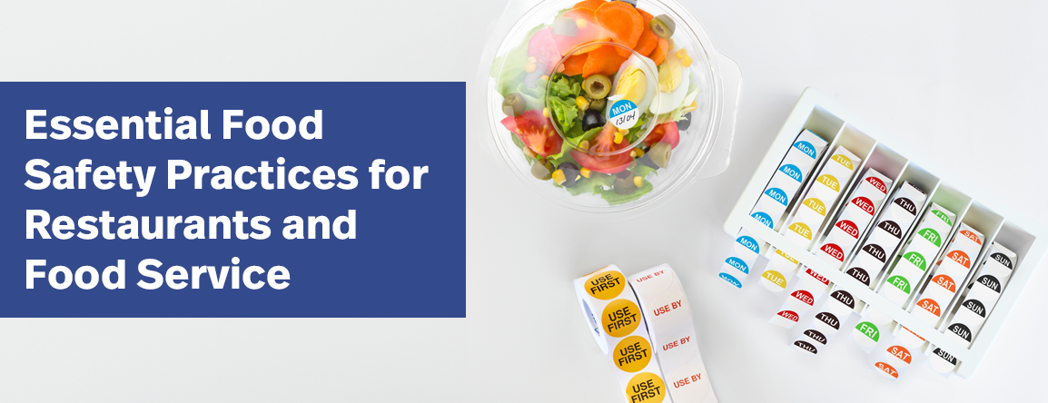 Food Safety Labels Banner