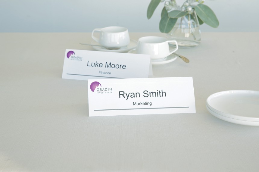 Avery printable delegate cards