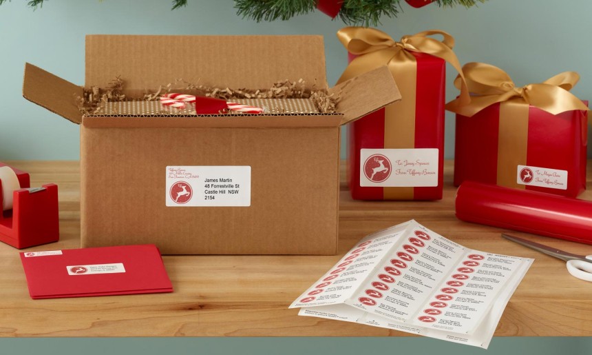 Avery Christmas Shipping