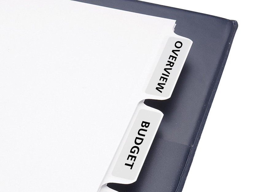 Avery Indexmaker tabs