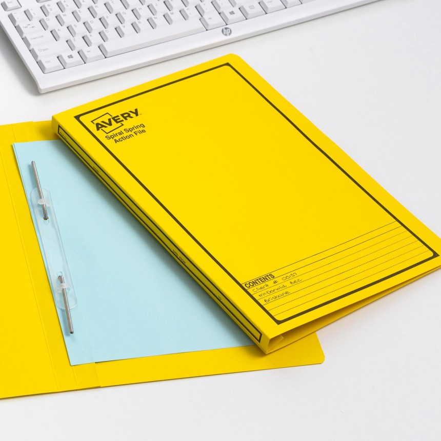 Avery Spring File Folder