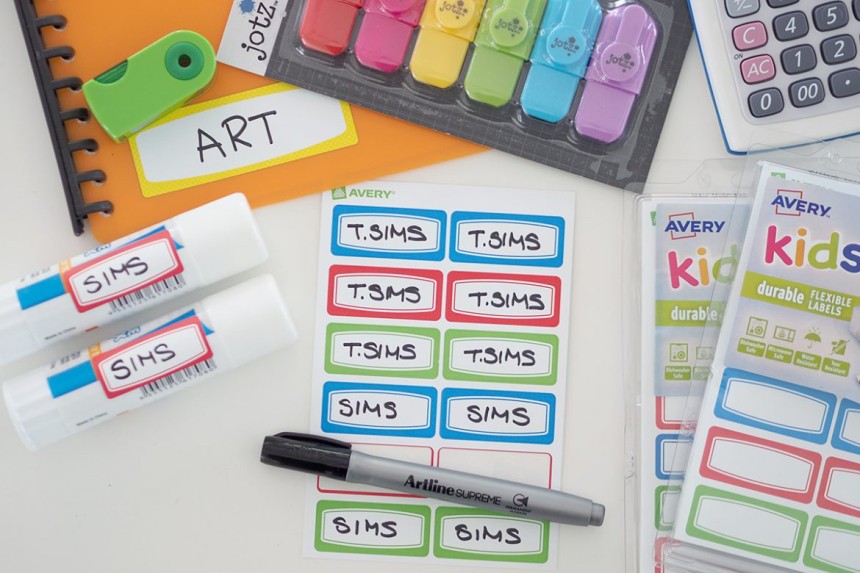 Avery Kids Durable Labels