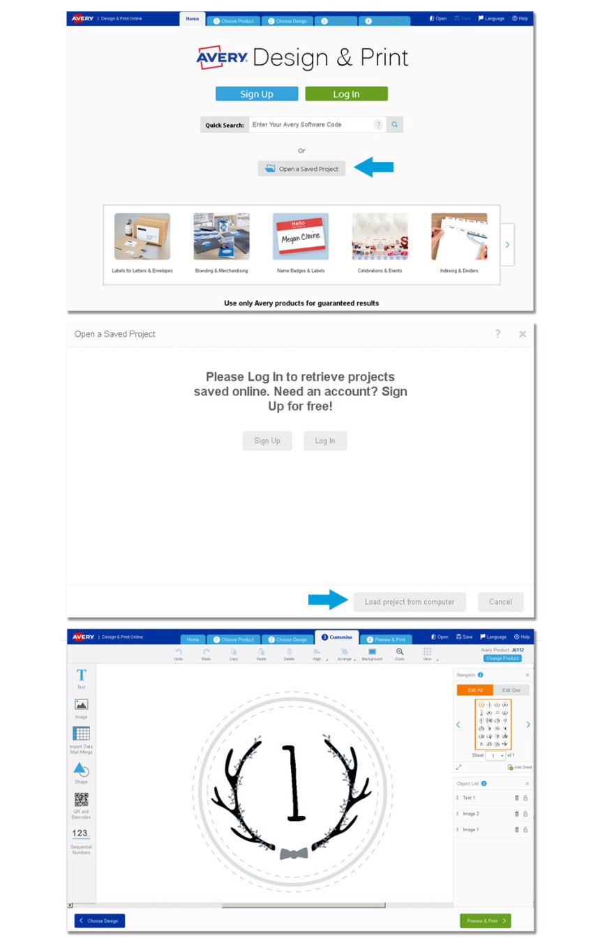Avery Advent Calendar Software