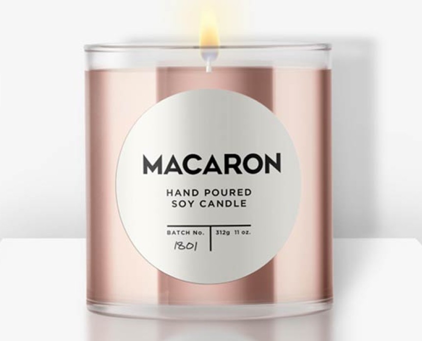 Candle Label Design
