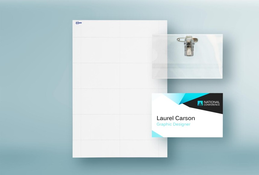 Avery Name Badge Kit