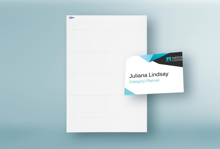 Avery Name Badge Refill
