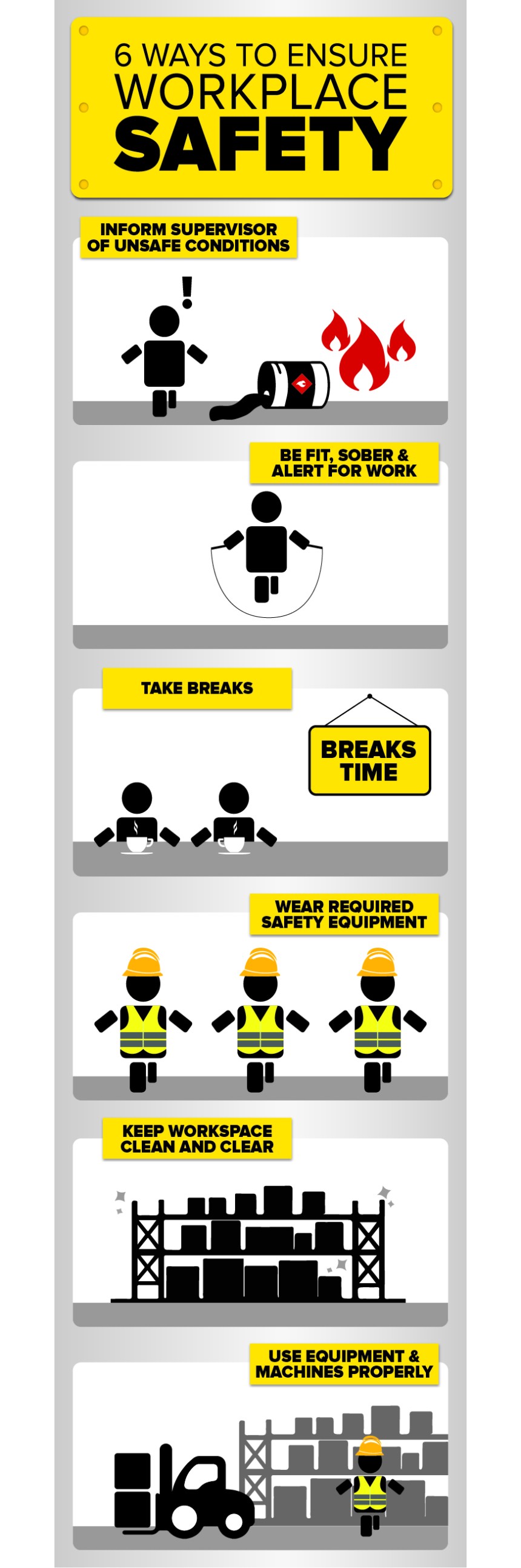 6 Safety Responsibilities For Your Staff