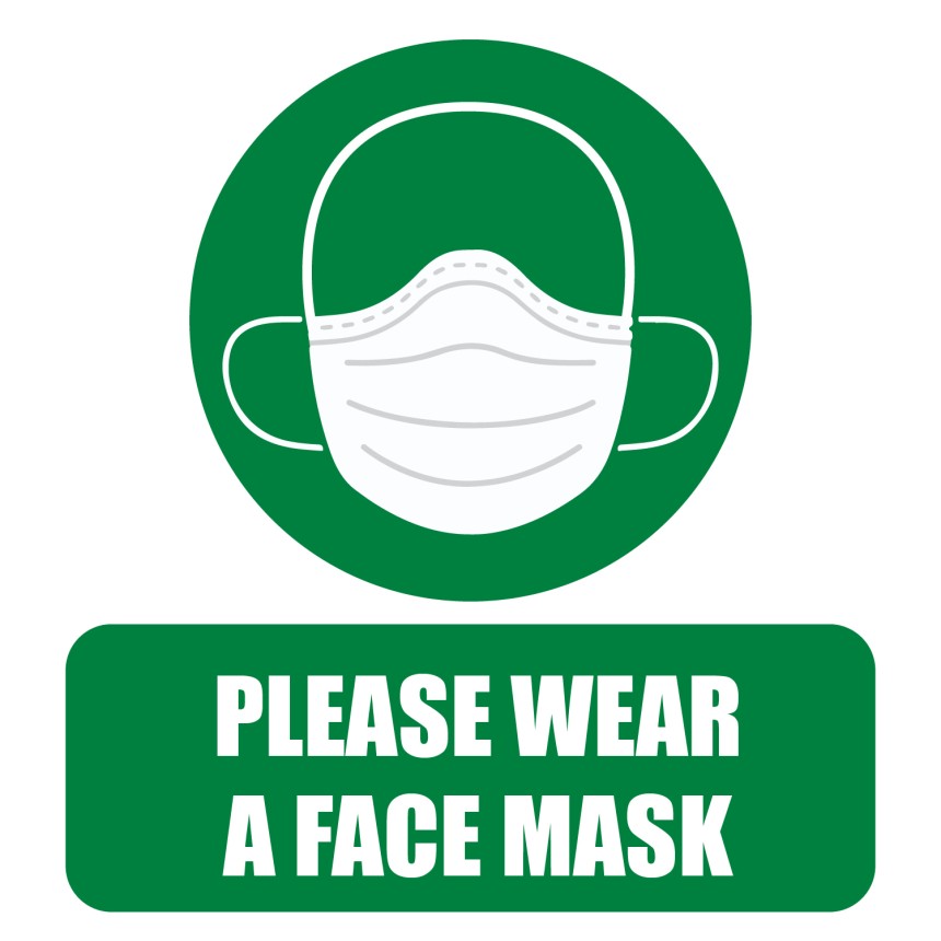 please wear face mask