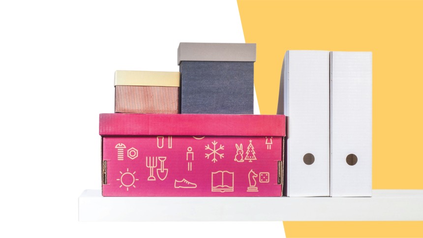 Gather your boxes and assess your stuff