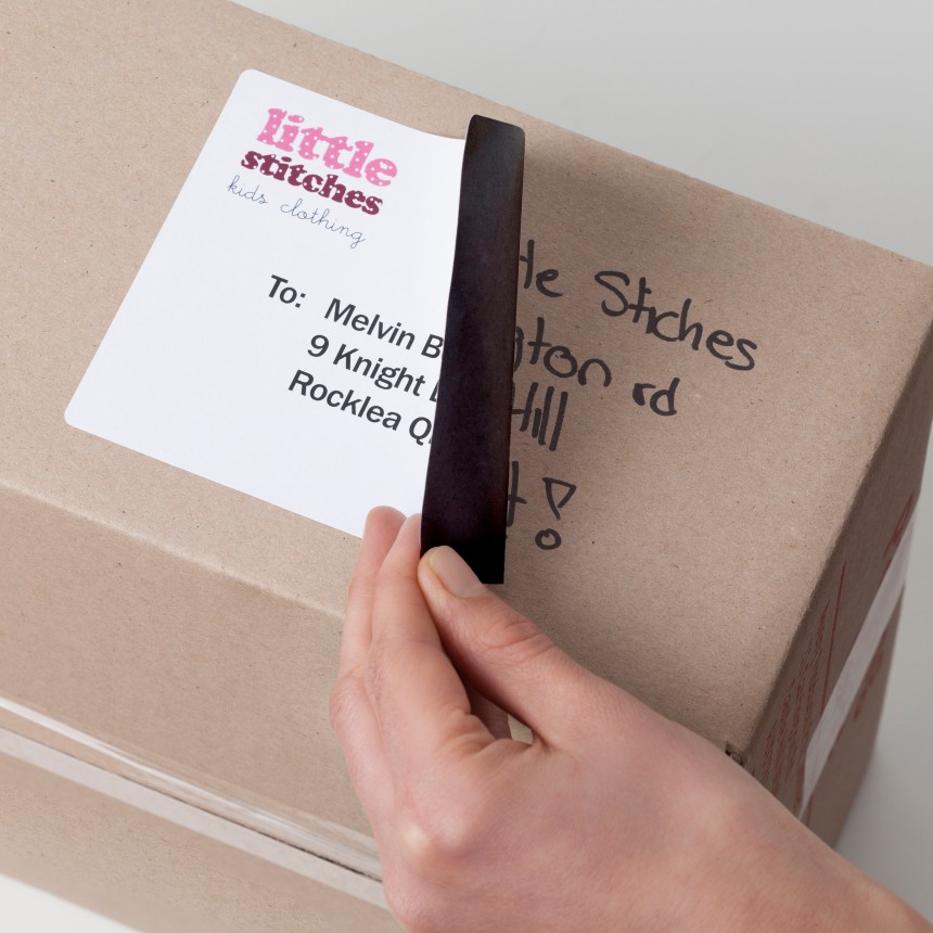 Trueblock Labels that covers up