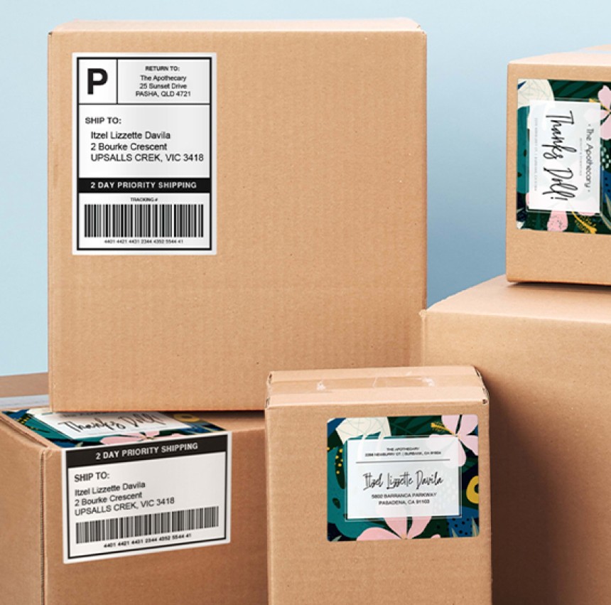 How to label a package - image 1