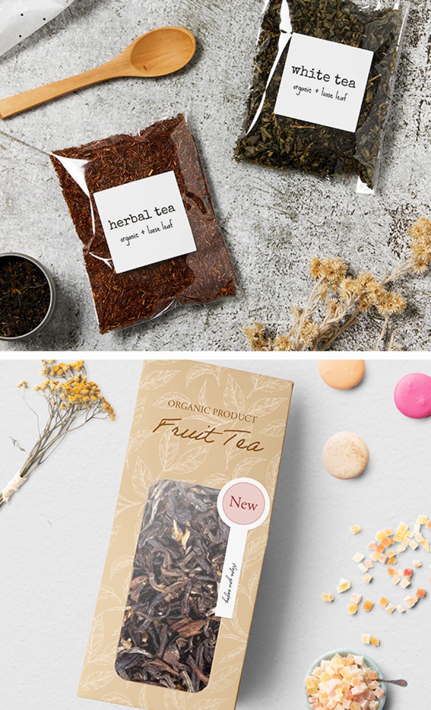 Tea Label Design 1