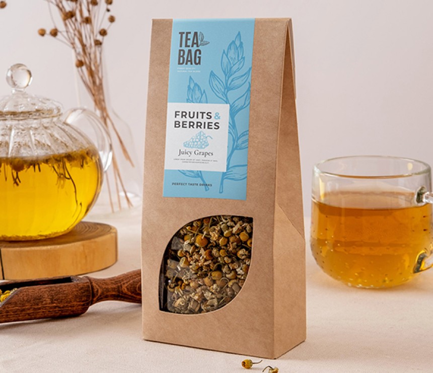 Tea Label Design 3