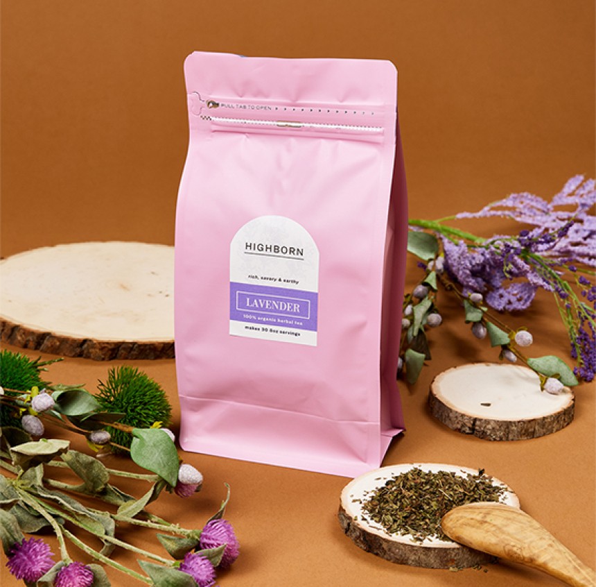 Tea Label Design 6