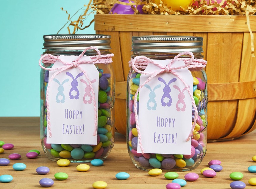 Easter Jar Tags
