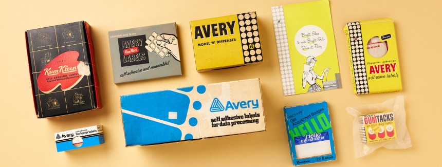 Avery Vintage Stickers & Adhesive Labels