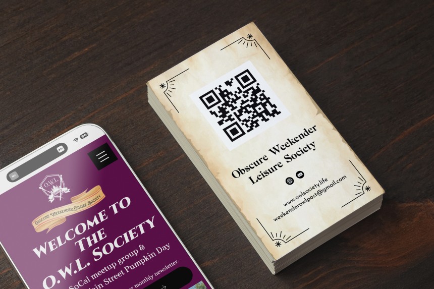 QR Code on Business Cards
