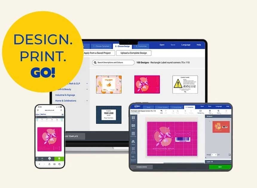 Avery Design & Print Tool
