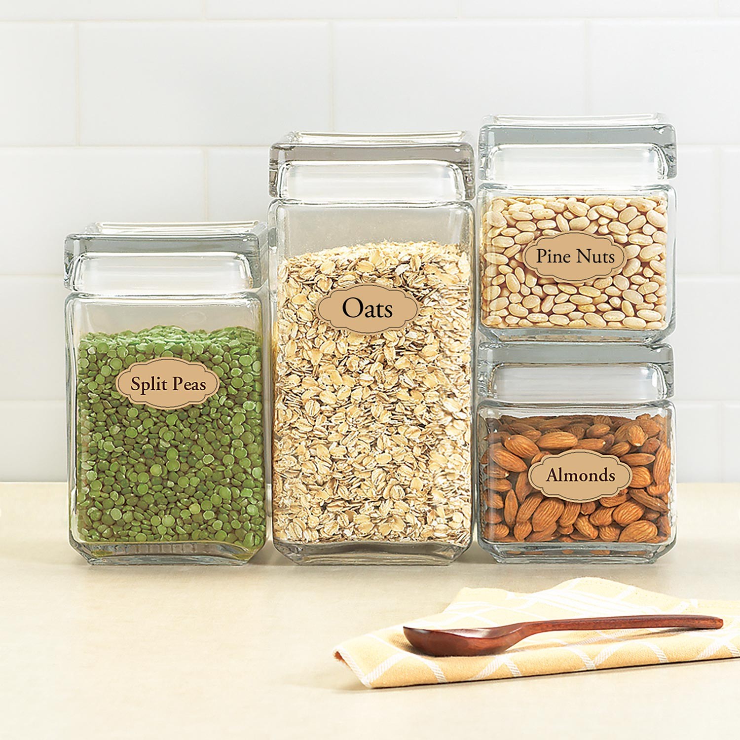 Kraft Brown Kitchen Labels | 39013 | Avery Australia