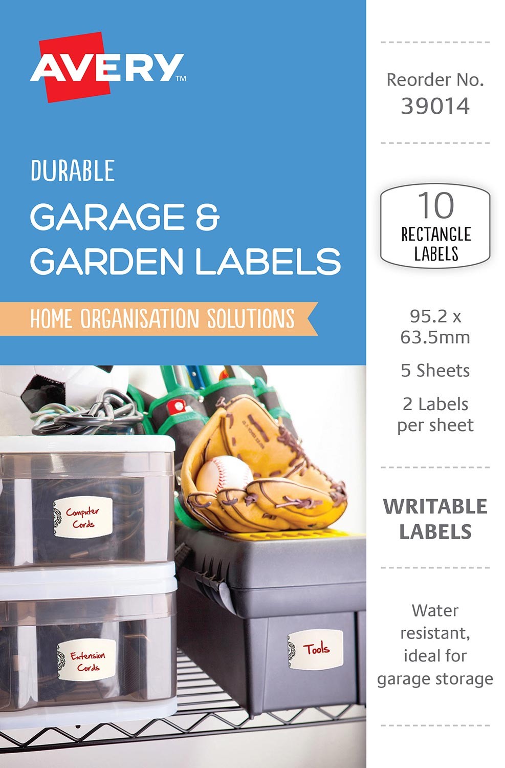 Durable Outdoor Labels | 39014 | Avery Australia