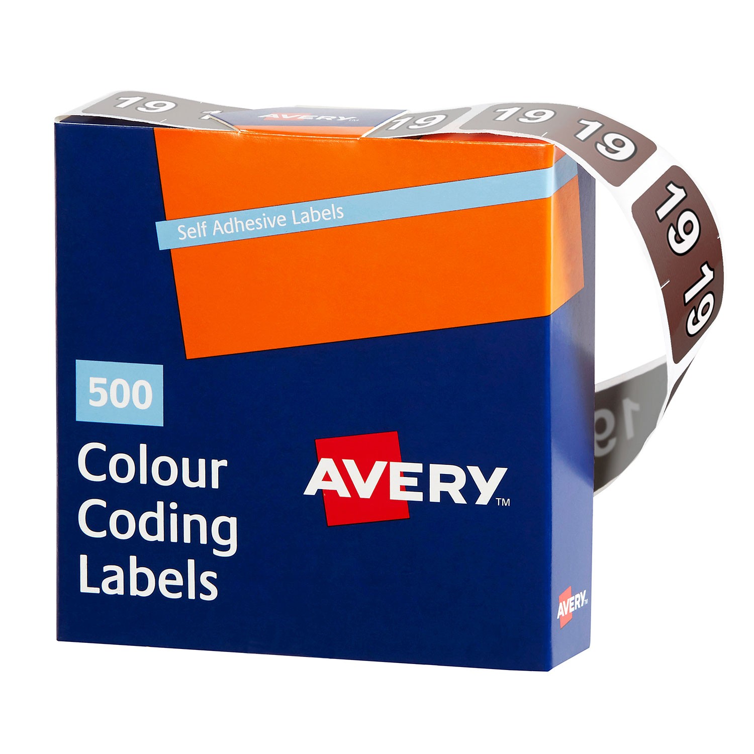 19 Side Tab Colour Coding Labels | 43269 | Avery Australia