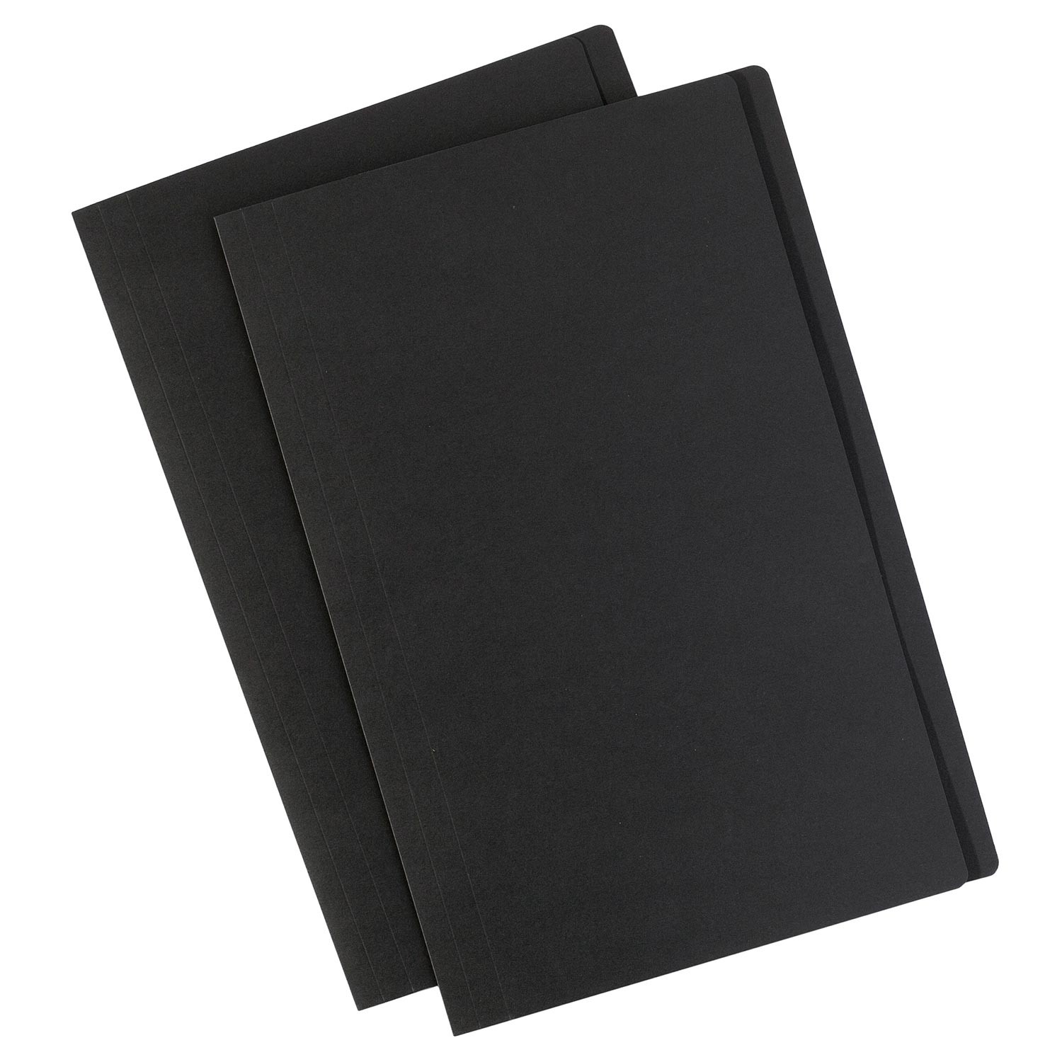 Matt Black Manilla Folder with White Labels | 88154 | Avery Australia