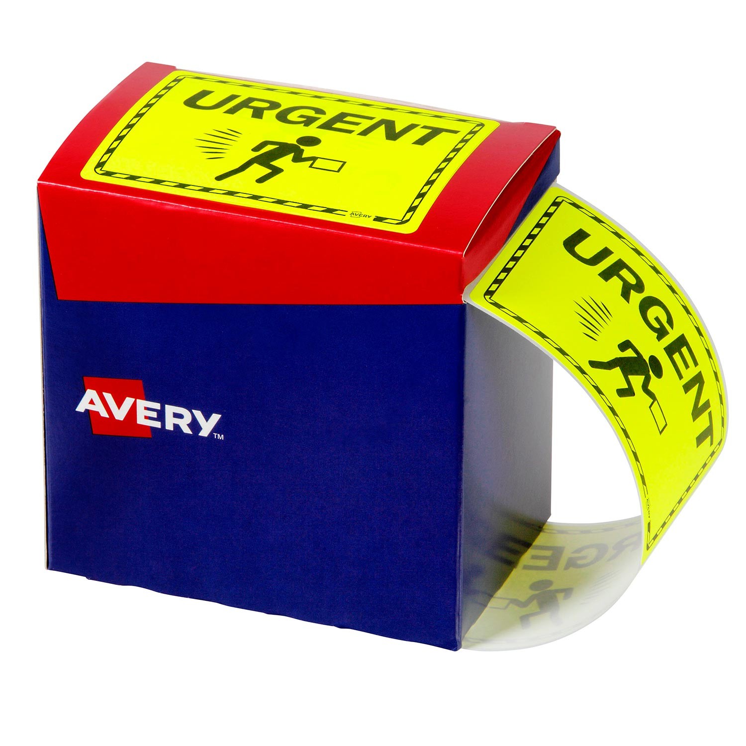 Small adhesive address labels