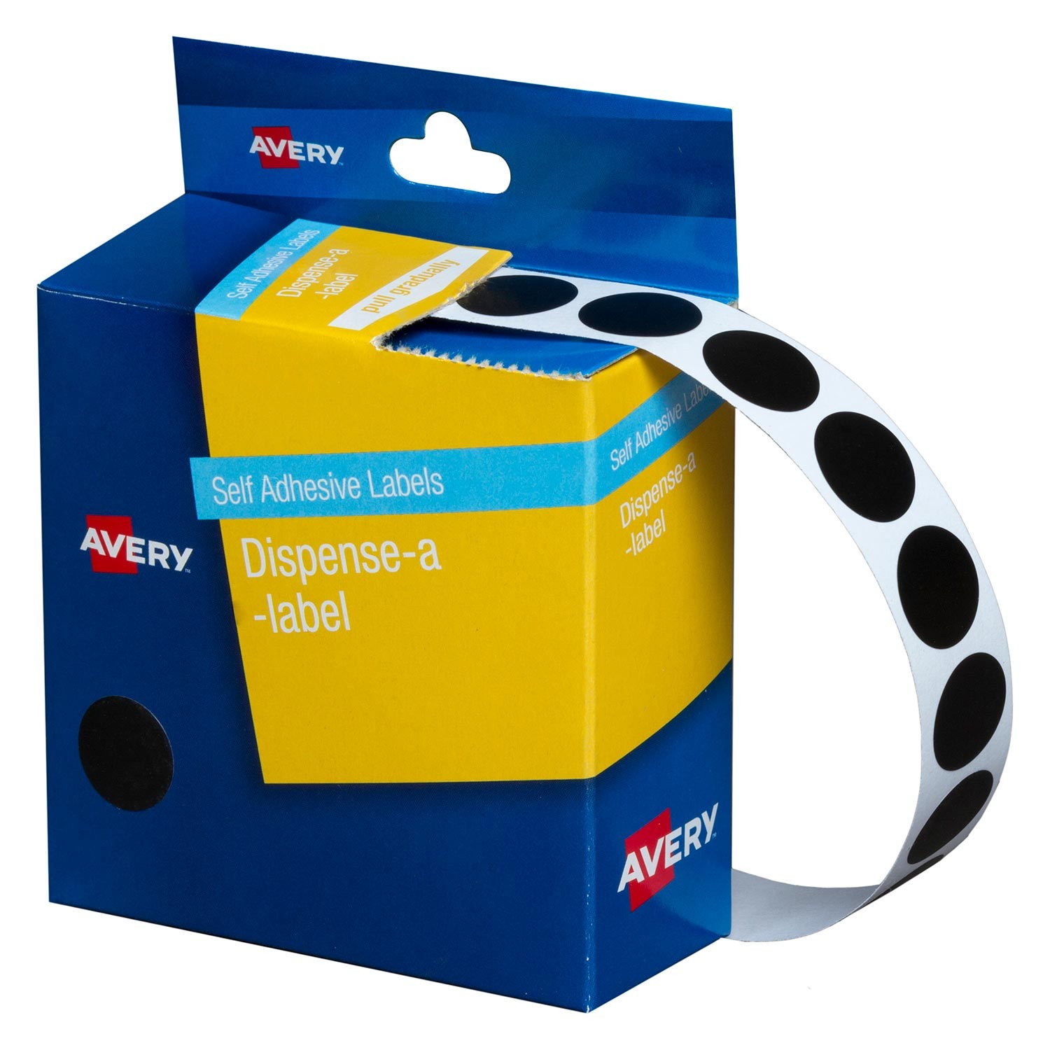Black Dispenser Dot Stickers | 937242 | Avery Australia