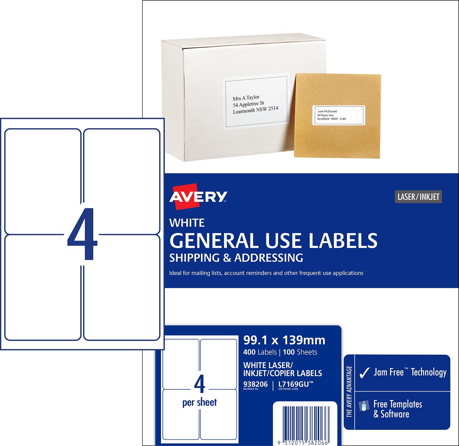 8 Per Page Labels Template Label Template 8 Per Page printable