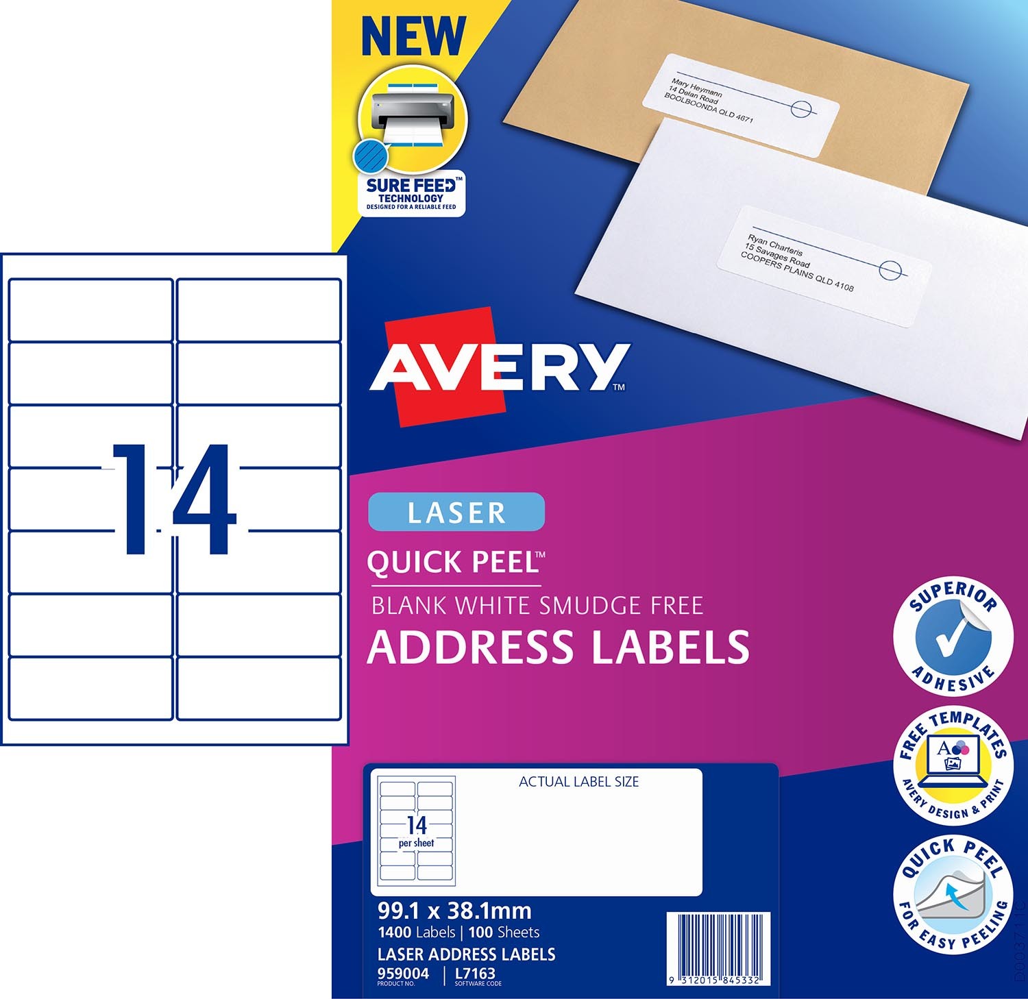 32 Avery L7163 Label Template Word - Labels Information List