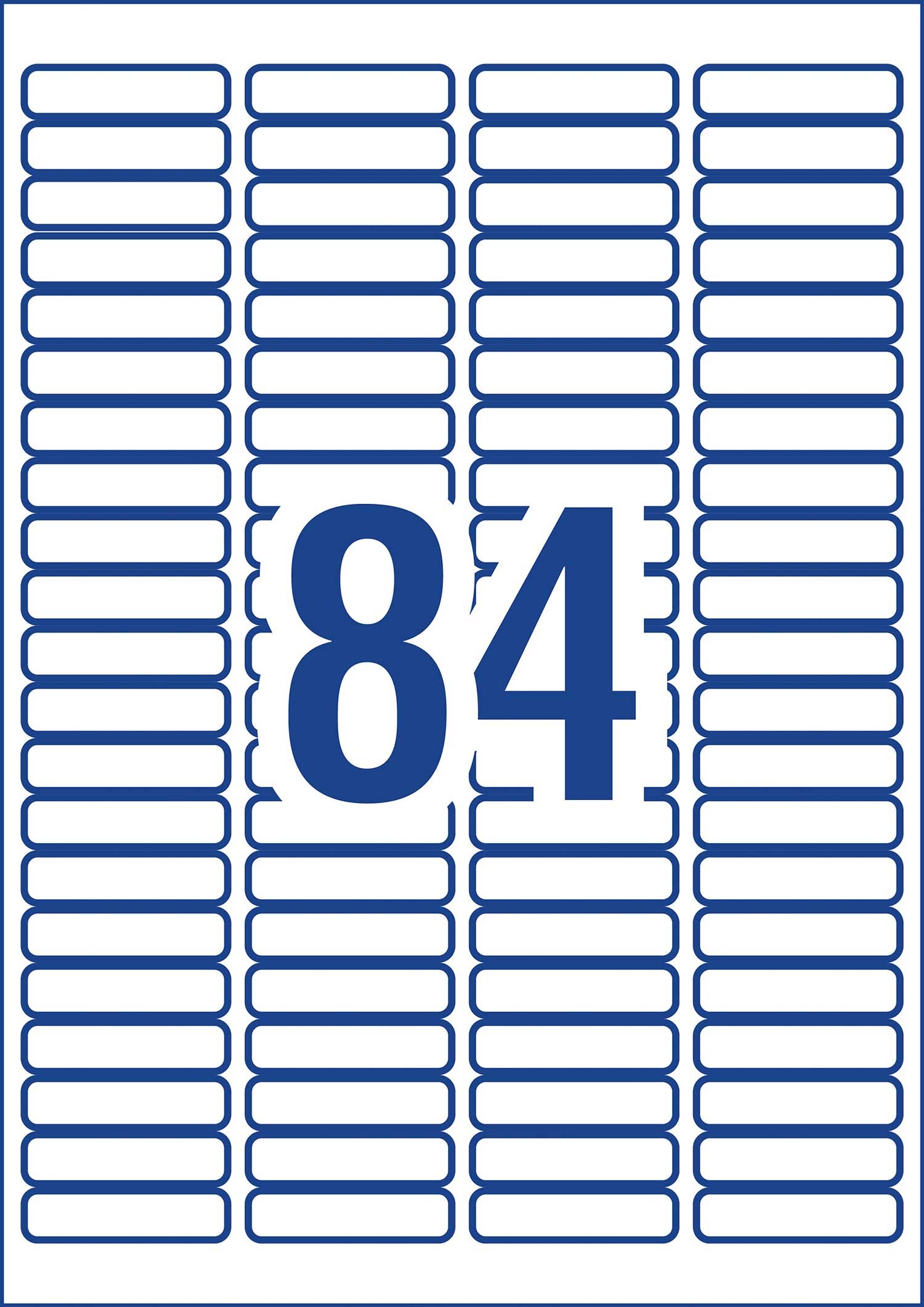 permanent multi purpose labels