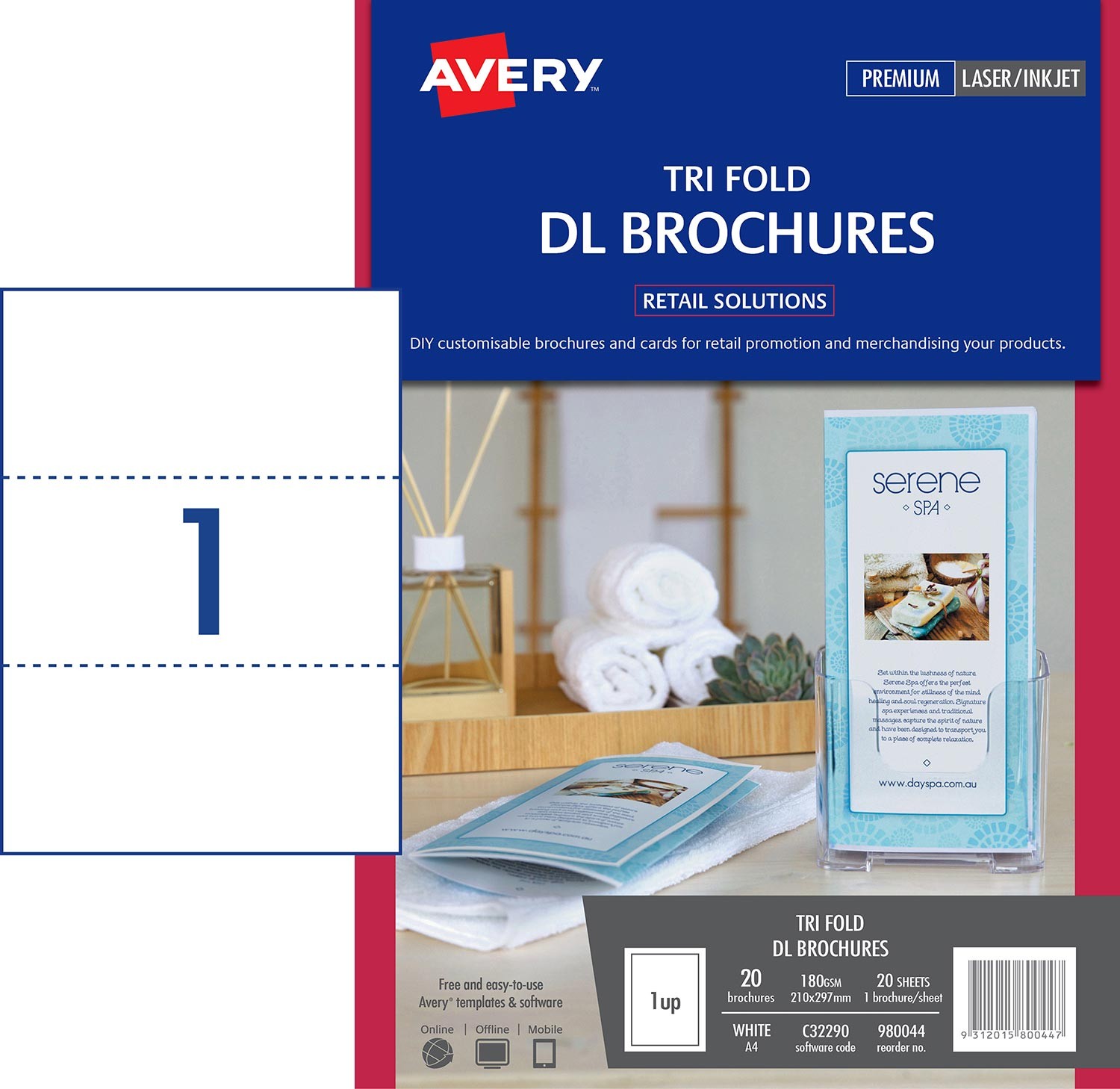 Avery Tri Fold Brochure Templates