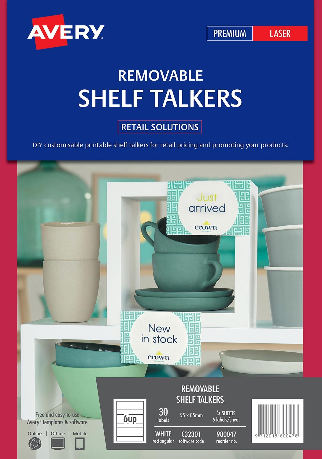 Shelf Talker 980047 Avery Australia