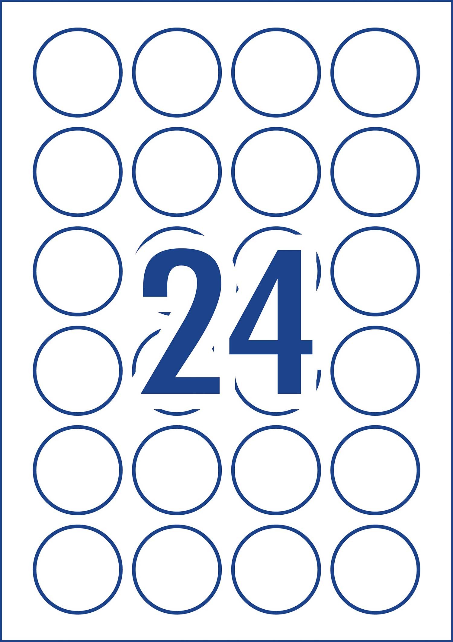 Clear glossy labels inkjet