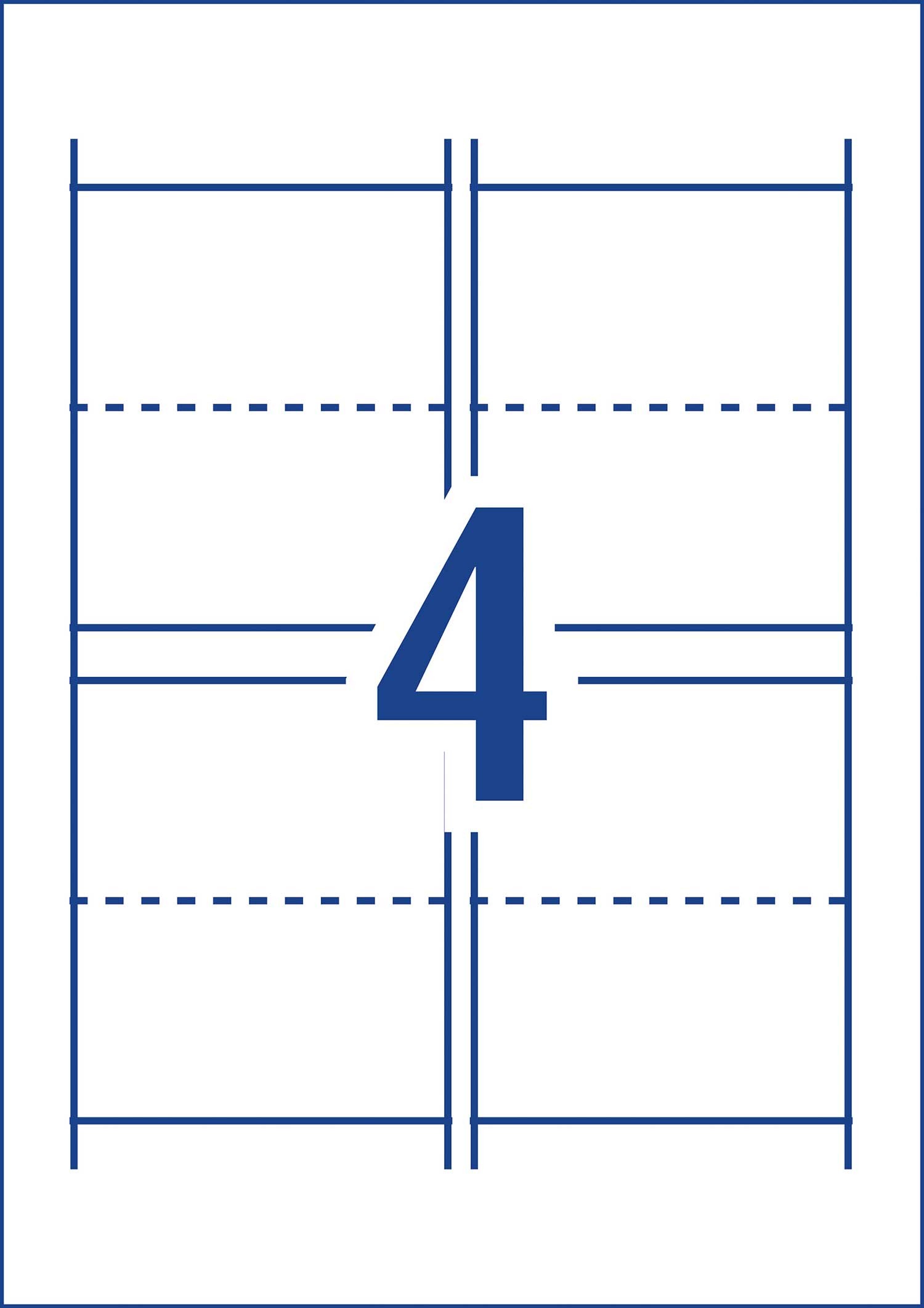 Folded Placecards 982503 Avery Australia